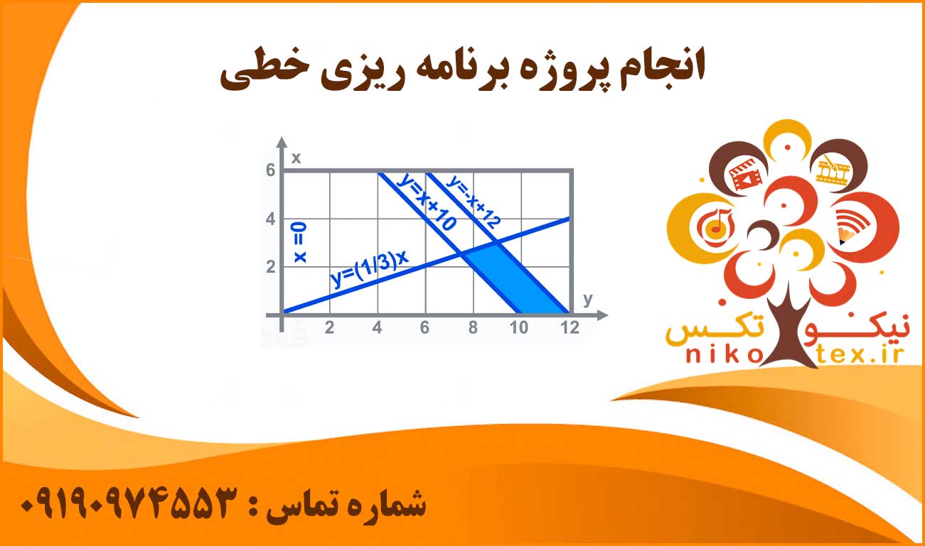 انجام پروژه برنامه ریزی خطی