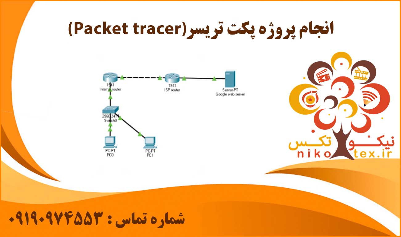 انجام پروژه پکت تریسر(Packet tracer)